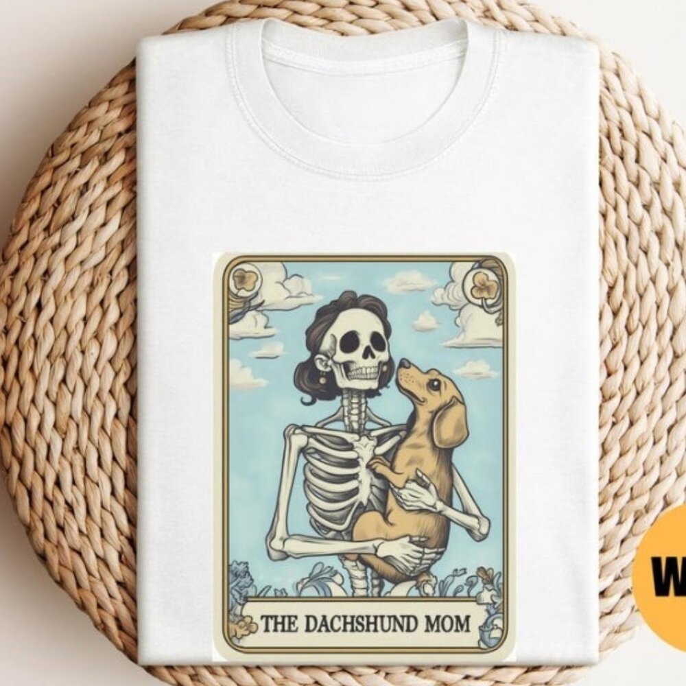 Dachshund Tarot Card Shirt, Dachshund Lover Gift